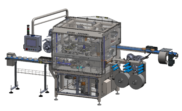 ESMEB5000 - Machine d'emballage compacte mise sous papier et mise en boîte